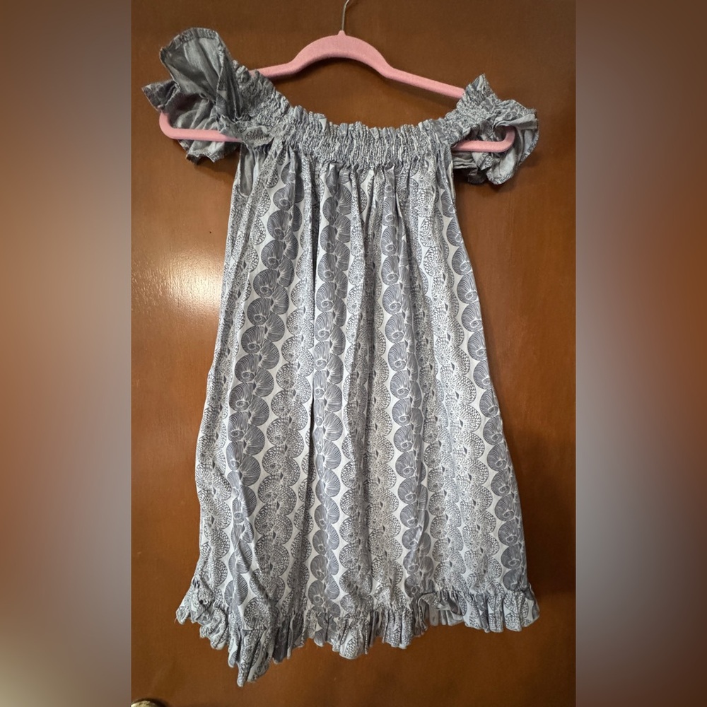 Manaola Gray Off-Shoulder Dress
